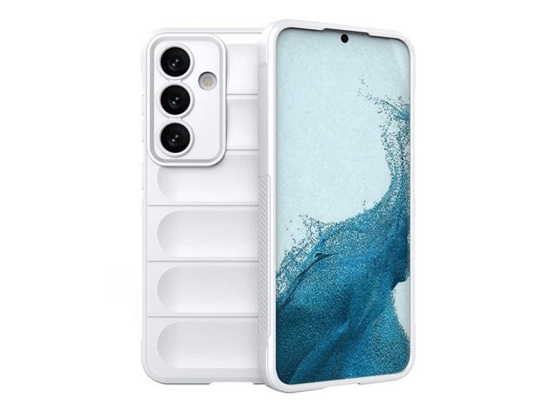 Gigapack Samsung S24 Szilikon tok, fehér (GP-151355)