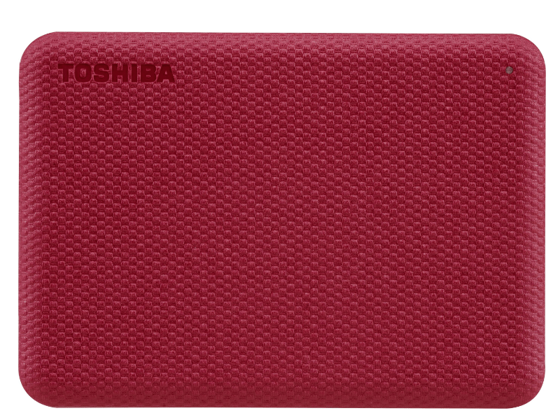 Toshiba 4TB Canvio Advance USB 3.2 Gen1 Külső HDD - Piros