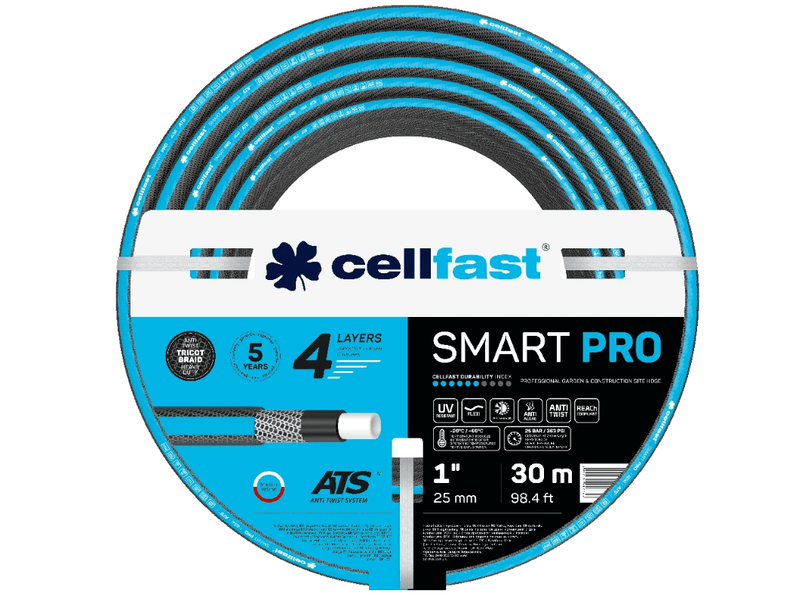 Cellfast Smart Pro ATS Locsolótömlő 4 rétegű 1