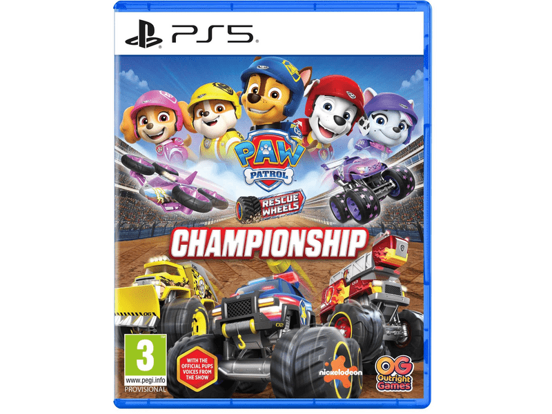 PAW Patrol Rescue Wheels: Championship - PS5 játék