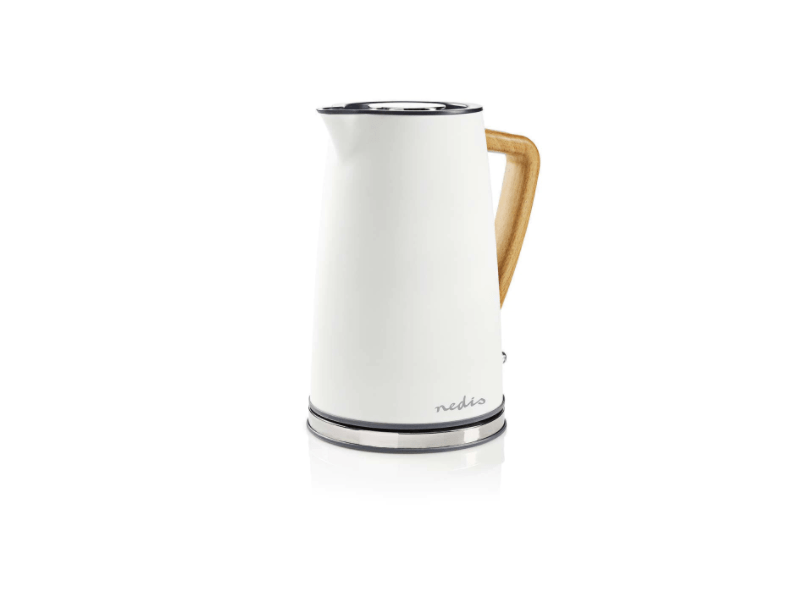 Nedis Elektromos Vízforraló, Soft Touch, 2200 W, 1,7 liter, rozsdamentes acél