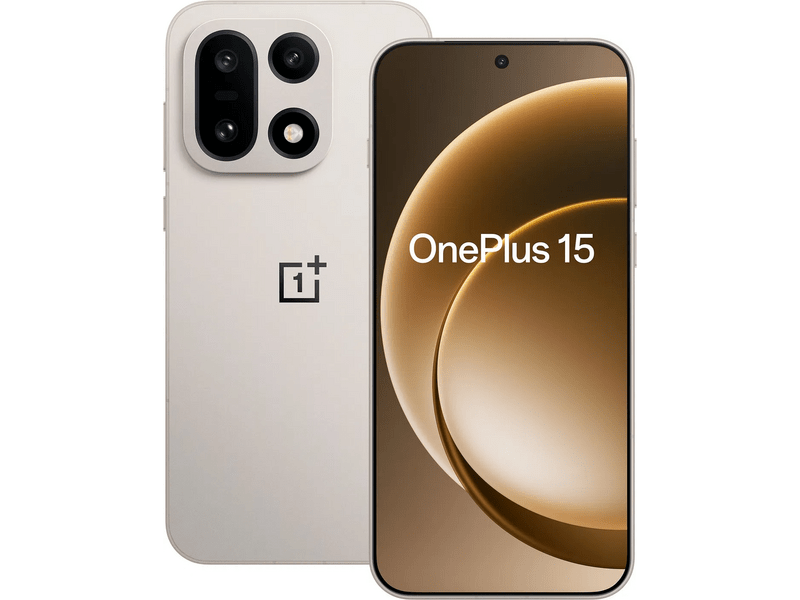 OnePlus 15 5G 16/512GB Okostelefon, homokszínű
