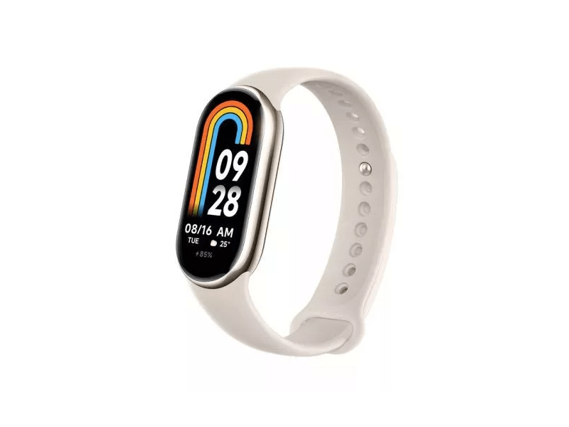 Xiaomi Smart Band 8 Aktivitásmérő, Pezsgő arany (BHR7166GL)