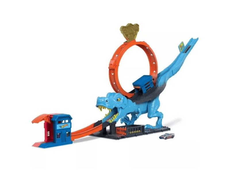 Hot Wheels City: T-Rex hurok pályaszett (HKX42)