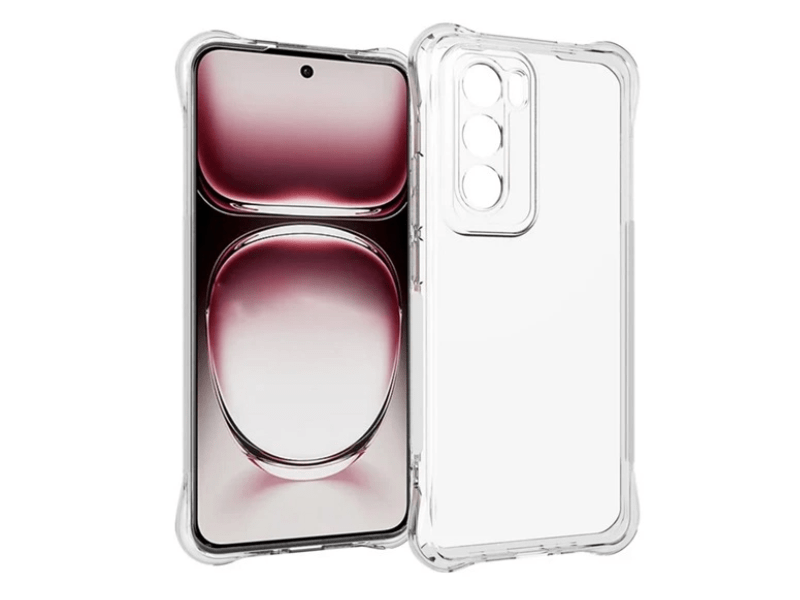 Gigapack Oppo Reno 12 5G Szilikon tok, átlátszó (GP-159606)
