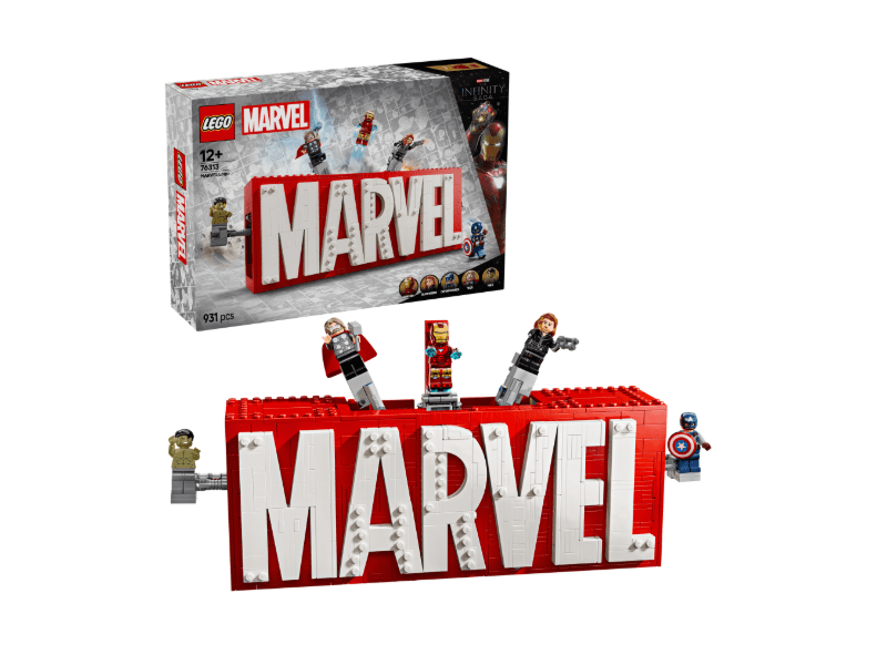 LEGO® Marvel: MARVEL logó és minifigurák (76313)