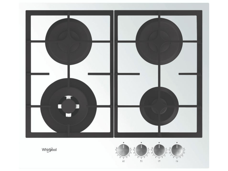 Whirlpool AKZ9 6230WH Beépíthető sütő, fehér + Whirlpool GOFL 629/WH Beépíthető gáz főzőlap, fehér