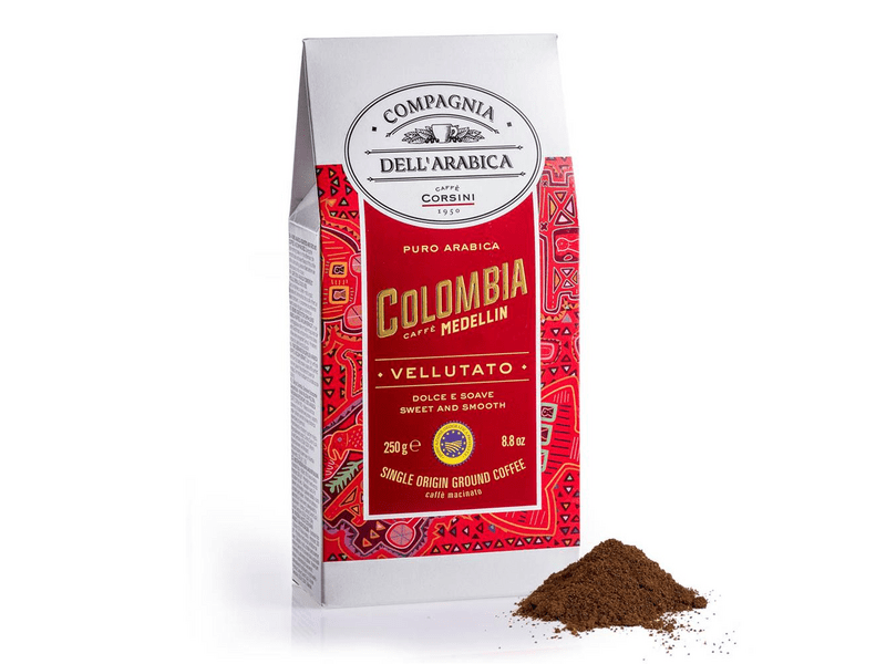 Compagnia Dell' Arabica Colombia Medellin őrölt kávé, 250 g