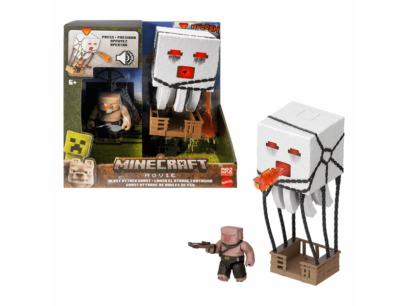 Minecraft: A Film - Főgonosz akciófigura (JFB69)