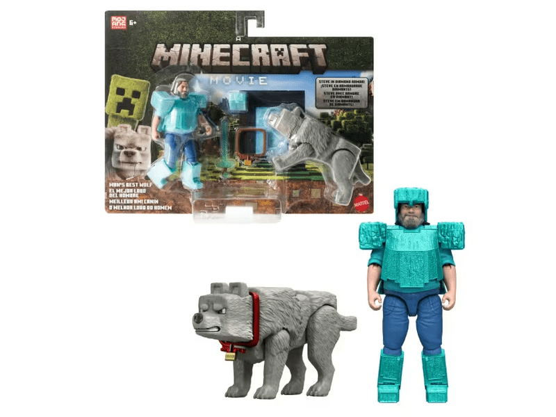 Minecraft a film - Steve és a farkas (JFR71)