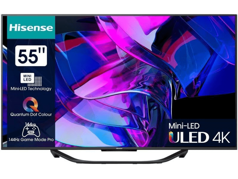 Hisense 55U7KQ 4K UHD Smart MiniLED TV