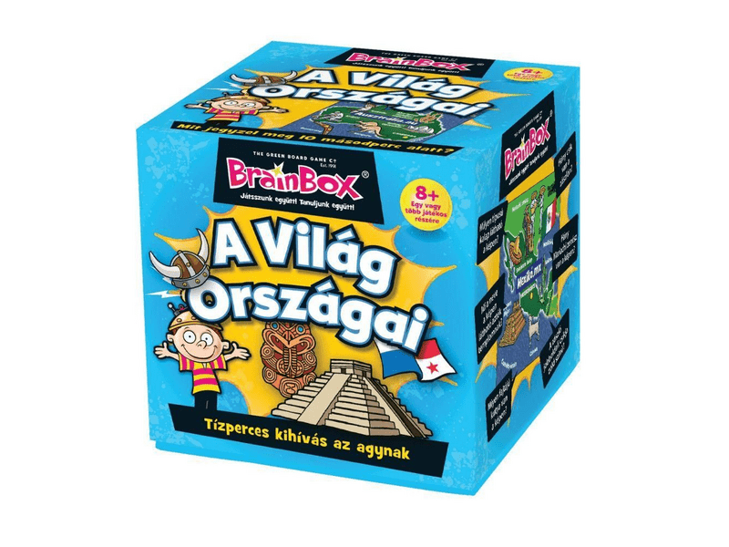 BrainBox A világ országai társasjáték (93601)