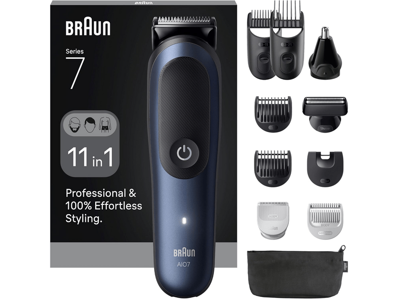 Braun AIO 7540 višenamjenski aparat za njegu dlačica na tijelu