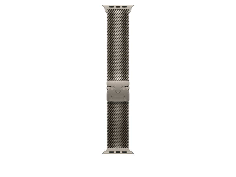 Apple W 49mm Milanese Loop Nat Tit Large