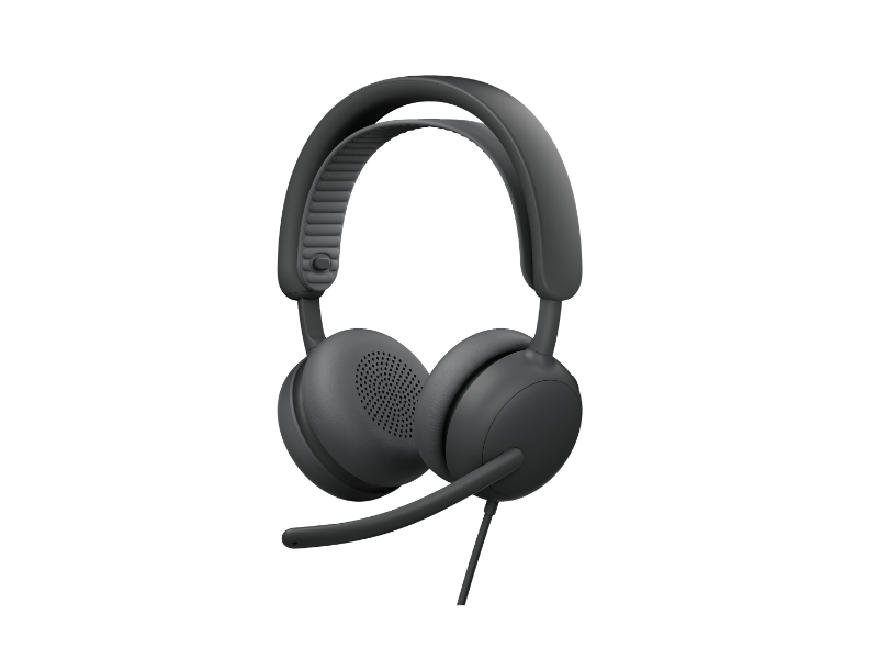 Logitech Zone Wired 2 headset, grafitszürke (981-001619)