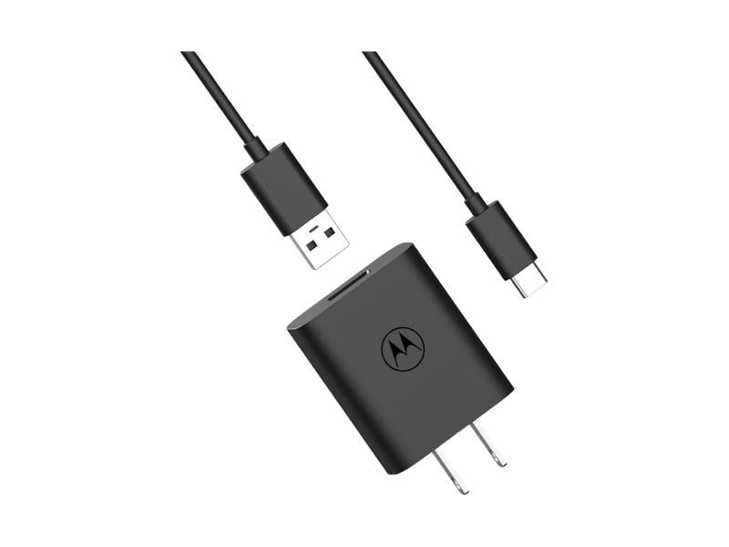 TurboPower 20W USB-A w/ 1m USB-C, Black