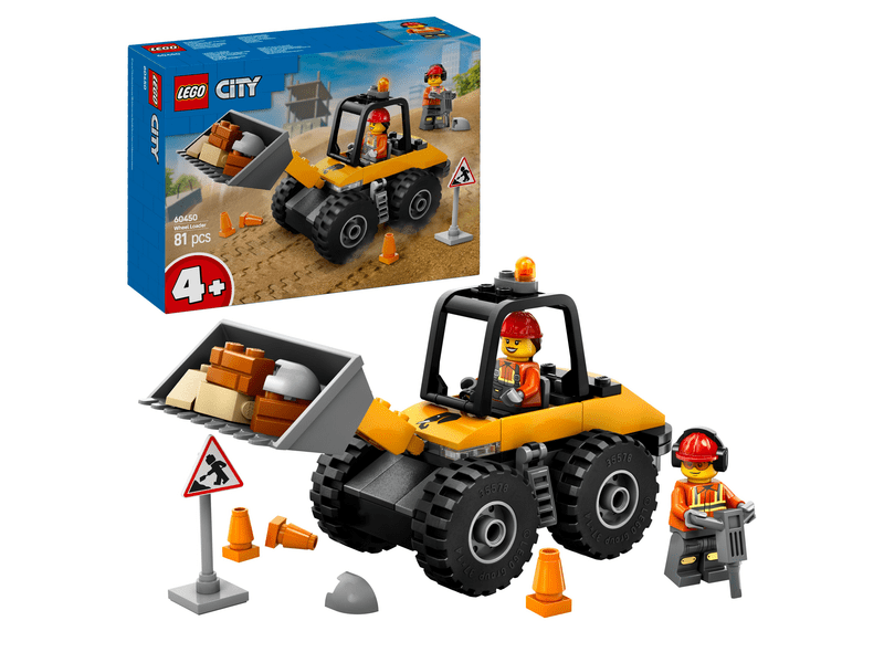 LEGO® City žuti utovarivač (60450)