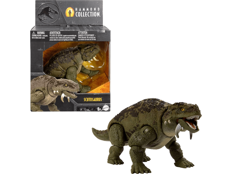 Mattel Jurassic World - Scutosaurus, gyűjtői kiadás (JDJ08)
