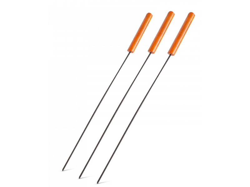 Grill Nyárs Szett - Egyenes - 49,5 Cm - 3 Db / Csomag