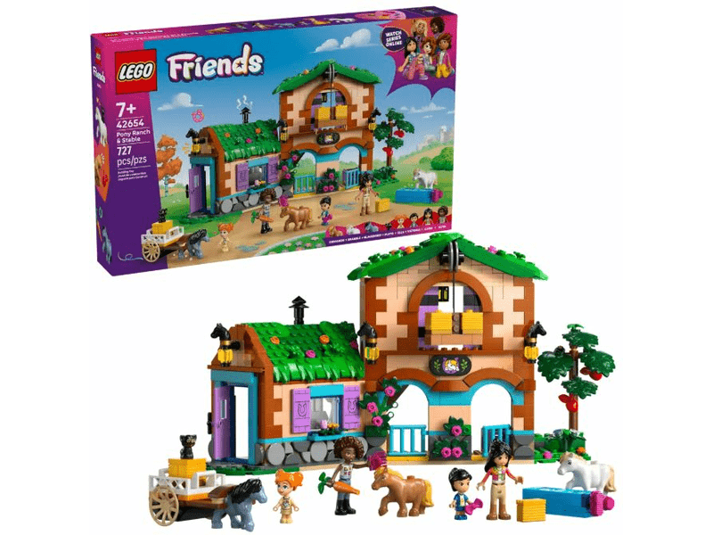 LEGO® Friends Farma ponija i štala (42654)