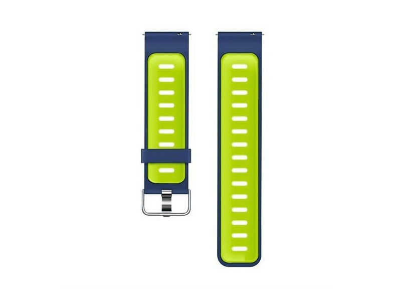 Gigapack Okosóra Pótszíj, univerzális, 22mm, szilikon, kék/zöld (GP-153612)