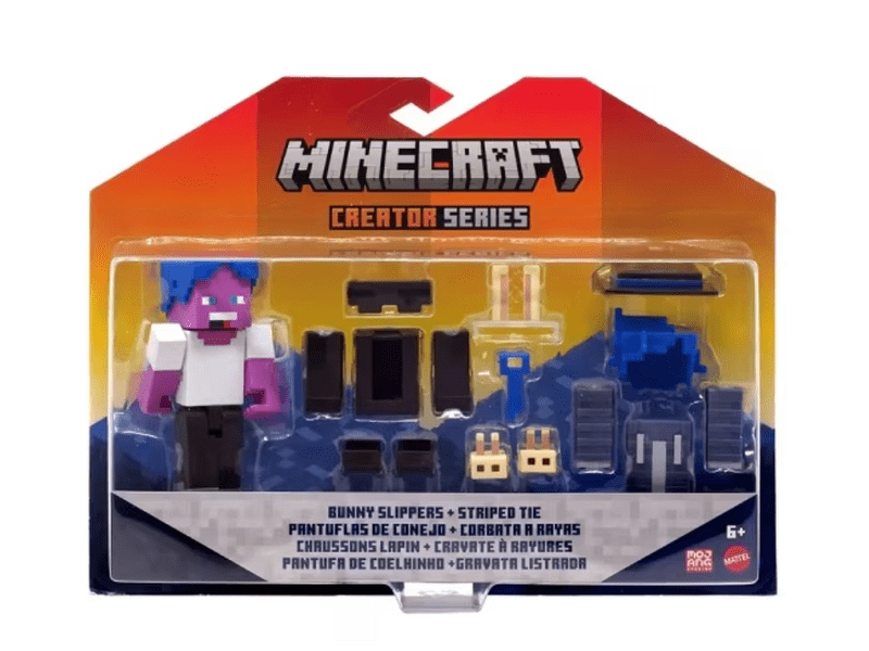 Minecraft Creator multi Bunny slippers