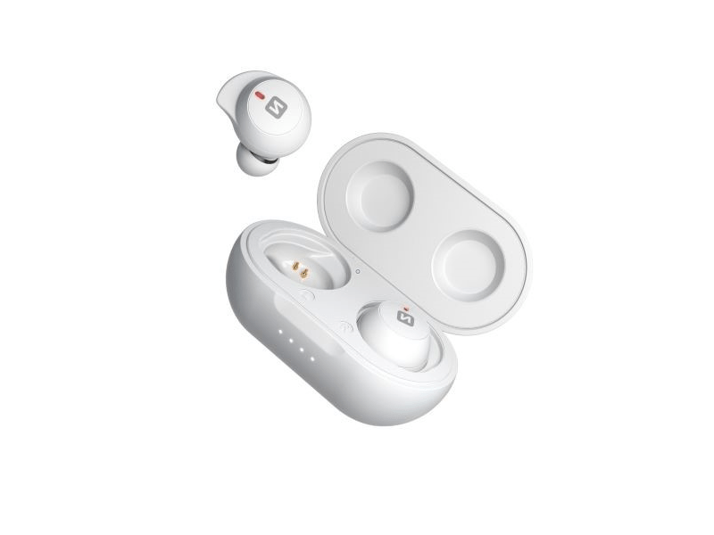 Swissten Stonebuds TWS bluetooth fülhallgató, fehér (54100100)
