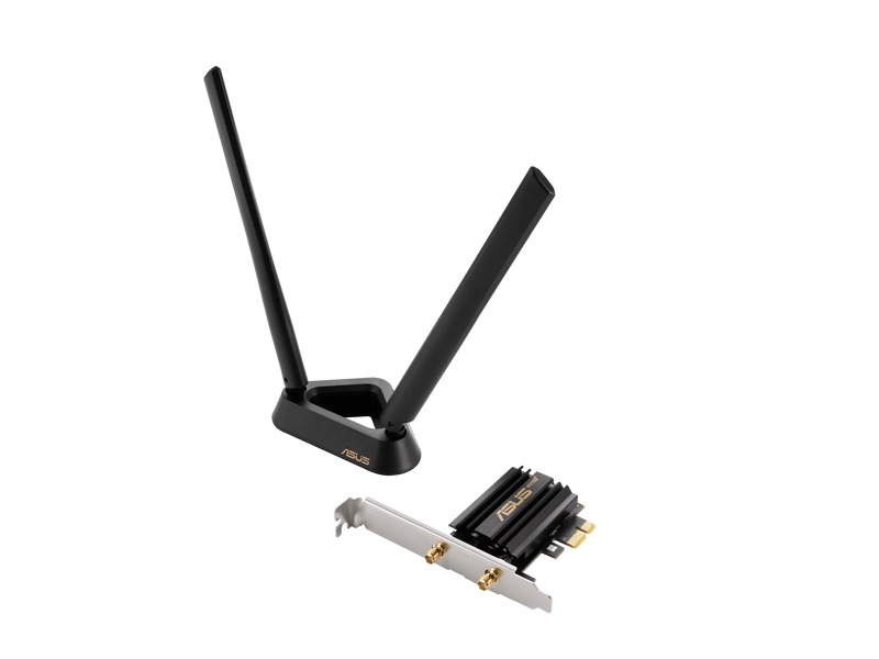 LAN PCI-e WiFi 6E, BT kártya