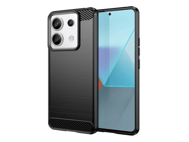 Gigapack Xiaomi Redmi Note 13 Pro 5G Szilikon telefonvédő tok, fekete (GP-153572)