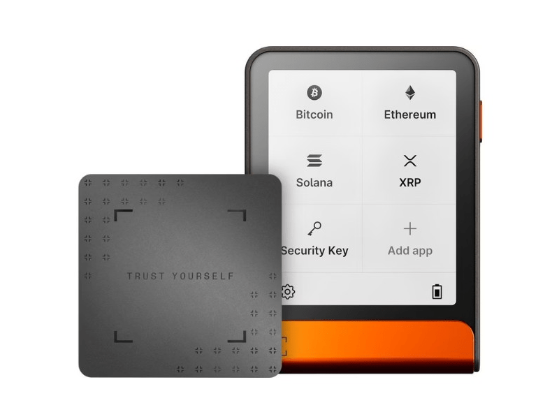 Ledger Flex Crypto Hardware Wallet tárca, Narancssárga