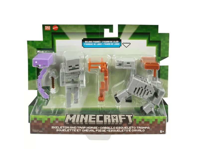 Minecraft Csontváz és csodaló figuraszett