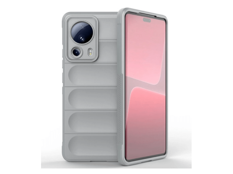 Gigapack Xiaomi 13 Lite Szilikon tok, világosszürke (GP-139449)