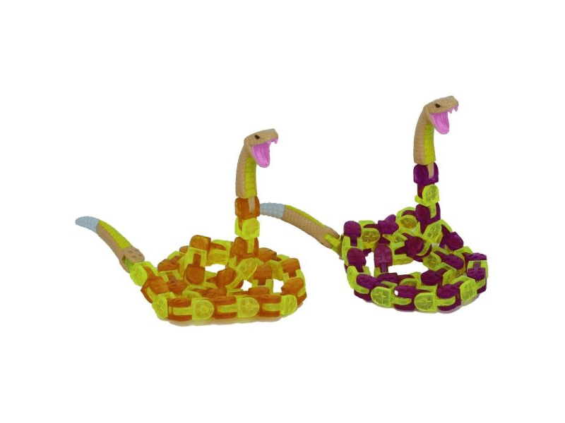 Klixx Creaturez - Csörgőkígyó, 2 féle, 1 db (KX130R)