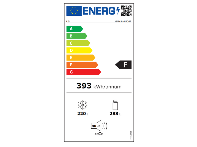 LG GMX844MC6F InstaView Door-in-Door Keskeny négyajtós hűtőszekrény