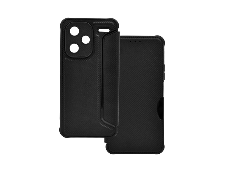 Gigapack Xiaomi Redmi Note 13 Pro Plus 5G Flip tok, fekete (GP-153994)