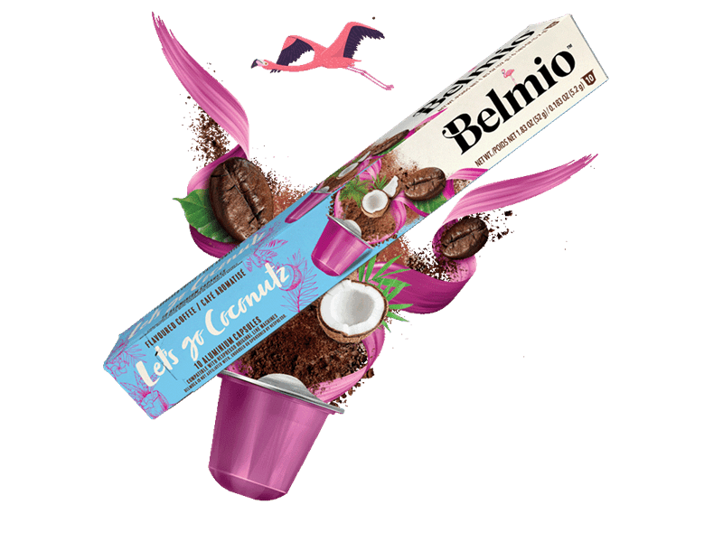 Belmio Lets go Coconutz Kávékapszula, 10db