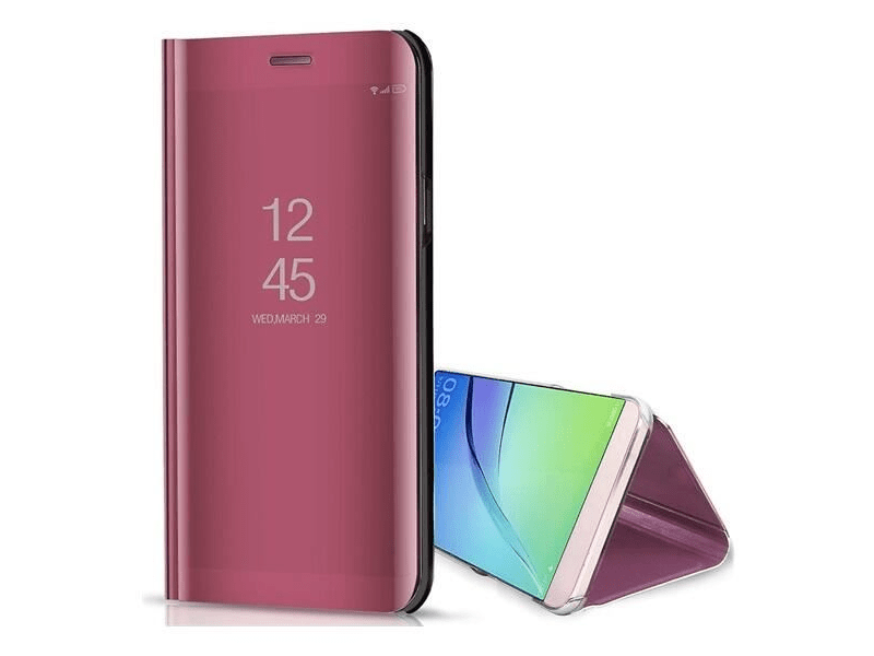 Gigapack Xiaomi Redmi A1/A2 Aktív Flip tok, rozéarany (GP-138641)