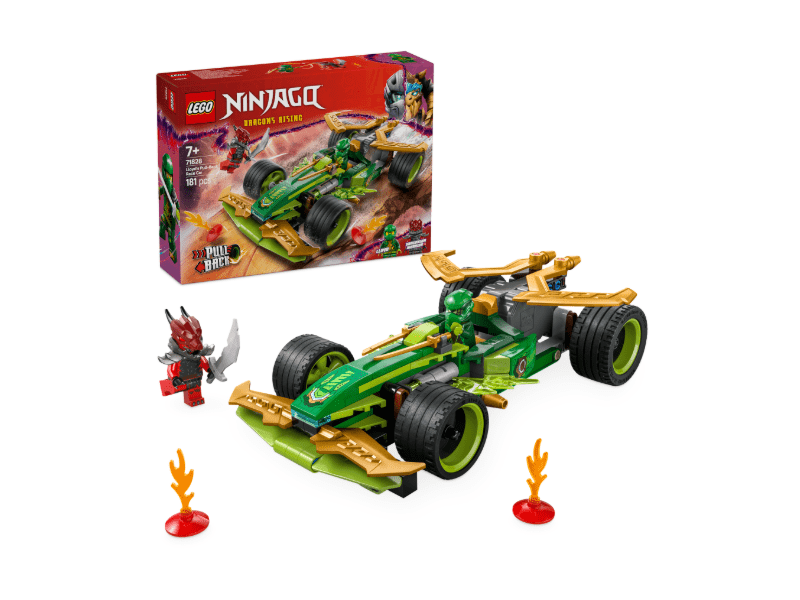 LEGO® NINJAGO® Lloyd's Pull-Back trkaći auto (71828)