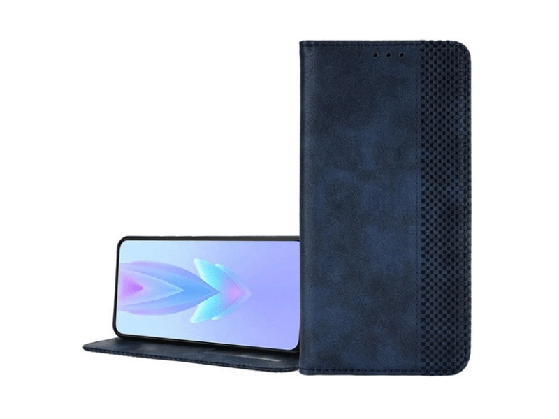 Gigapack T Phone 2 Pro 5G Bőr hatású flip tok, kék (GP-159022)