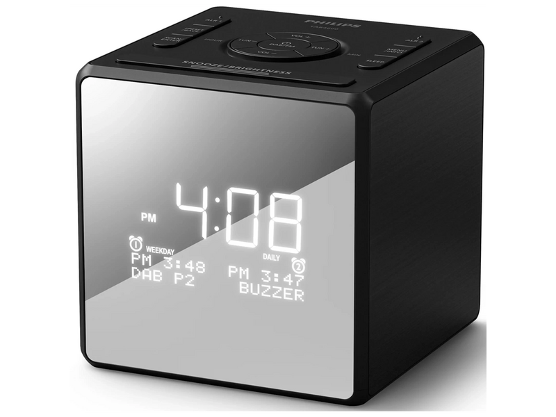Philips TAR4600/10 Órás rádió, fekete