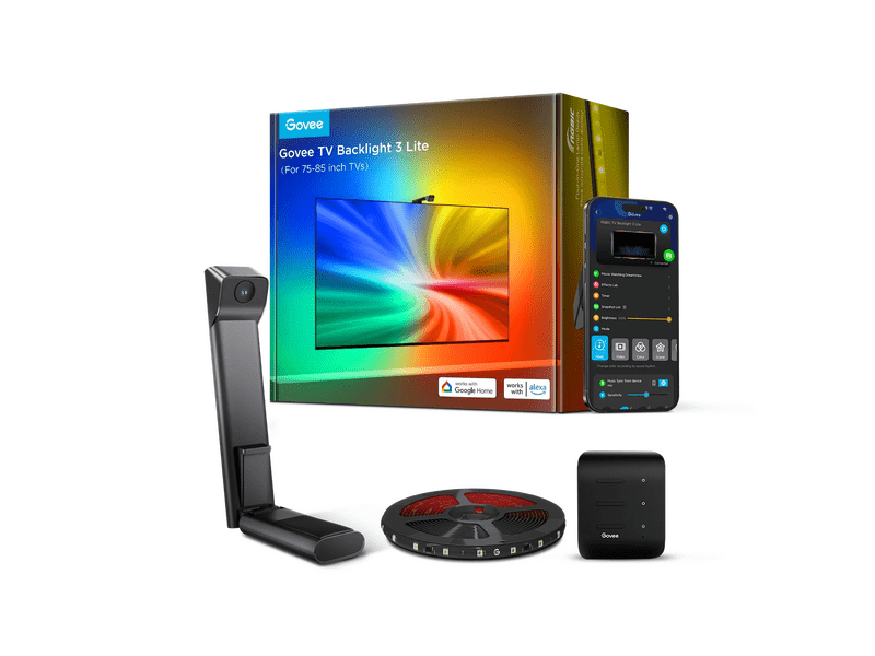 Govee H60993D2 TV Backlight 3 Lite TV Backlight s kamerom