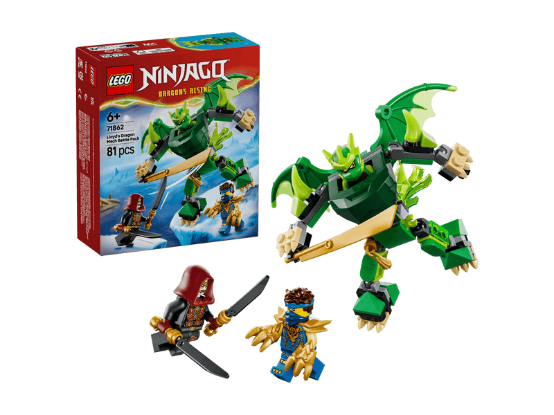 LEGO® Ninjago® Lloyd sárkánypáncélja, harci csomag (71862)