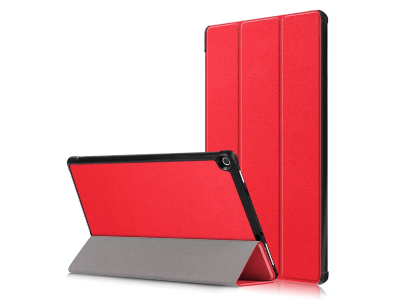 Gigapack GP-143449 Honor Pad X8 bőr hatású flip tok, piros