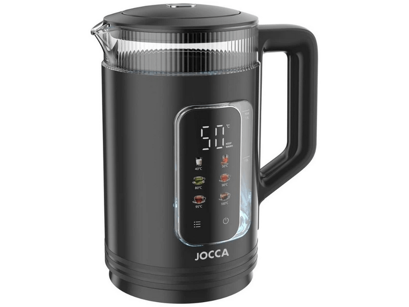 Jocca 2894N Easy Touch Vízforraló, fekete
