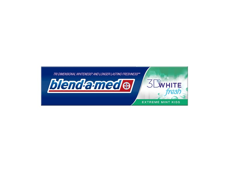 Blend-a-med 3D White Extreme Mint Kiss Fogkrém, 100 ml