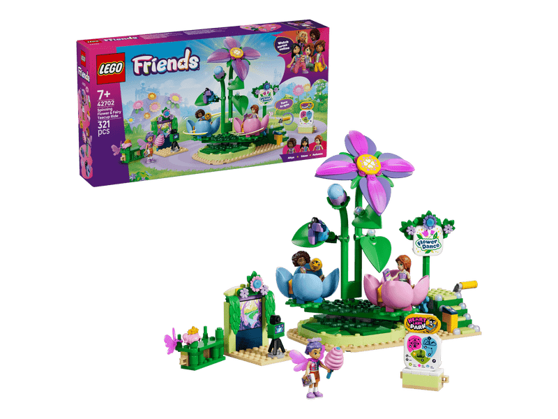 LEGO® Friends Körhinta virágokkal és tündérekkel (42702)