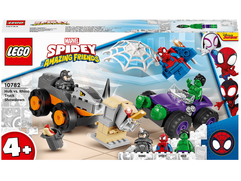 LEGO® Marvel Hulk vs. Rhino teherautós leszámolás (10782)