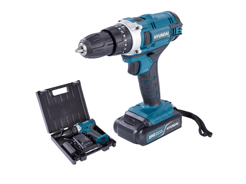 Hyundai HYD-20VE-Li-1 Akkus fúró ütvefúró-csavarozó, 1 db akku