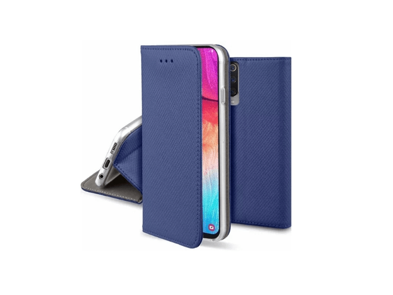 Gigapack Oppo A58 4G Bőr hatású flip tok, kék (GP-156056)