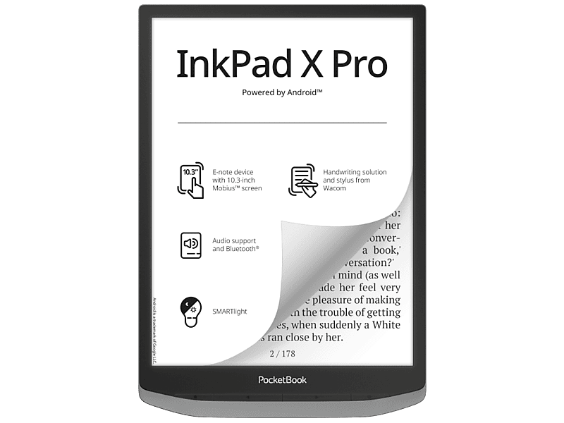 PocketBook InkPad X Pro E-book olvasó (PB1040D-M-WW)
